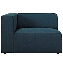 Mingle Fabric Left-Facing Sofa in Blue Sectional Sofa Modway International     Four Hands, Burke Decor, Mid Century Modern Furniture, Old Bones Furniture Company, Old Bones Co, Modern Mid Century, Designer Furniture, https://www.oldbonesco.com/