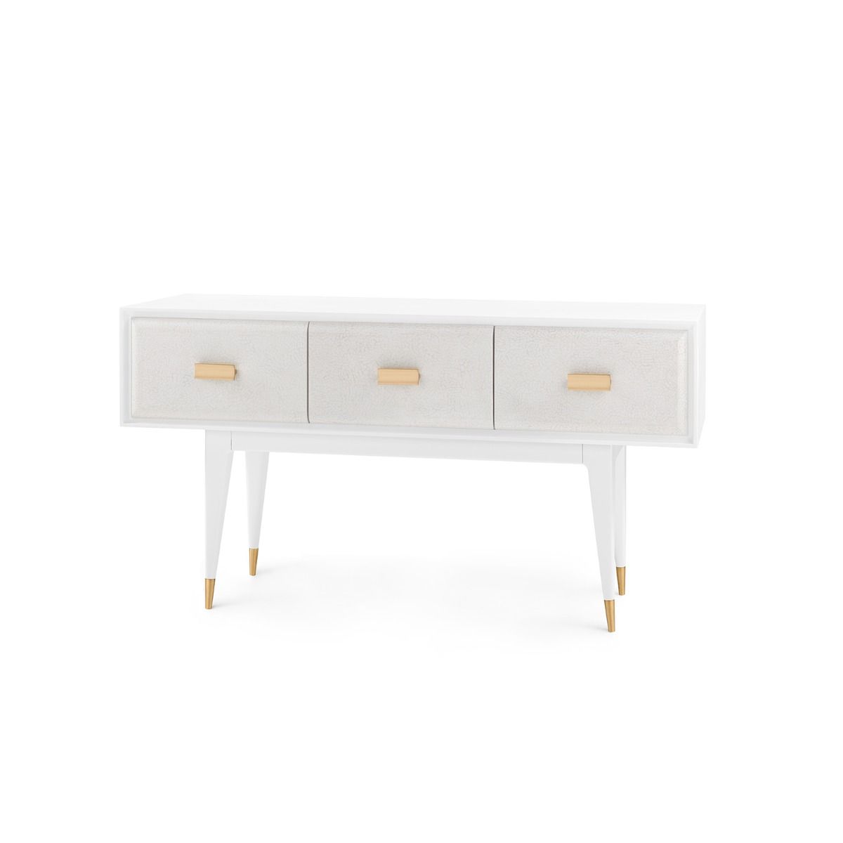 Elisa Console WhiteDesk Bungalow 5  White   Four Hands, Burke Decor, Mid Century Modern Furniture, Old Bones Furniture Company, Old Bones Co, Modern Mid Century, Designer Furniture, https://www.oldbonesco.com/