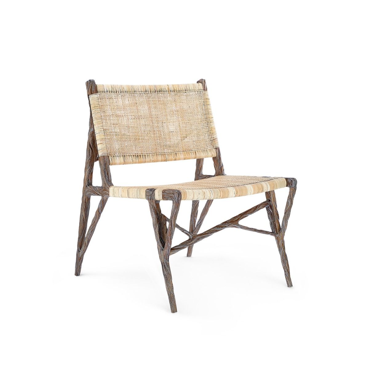 Hugh Lounge Chair, Driftwood Lounge Chair Bungalow 5     Four Hands, Burke Decor, Mid Century Modern Furniture, Old Bones Furniture Company, Old Bones Co, Modern Mid Century, Designer Furniture, https://www.oldbonesco.com/