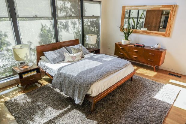 Tango Platform Bed-Cal King Bed Harmonia Living     Four Hands, Burke Decor, Mid Century Modern Furniture, Old Bones Furniture Company, Old Bones Co, Modern Mid Century, Designer Furniture, https://www.oldbonesco.com/