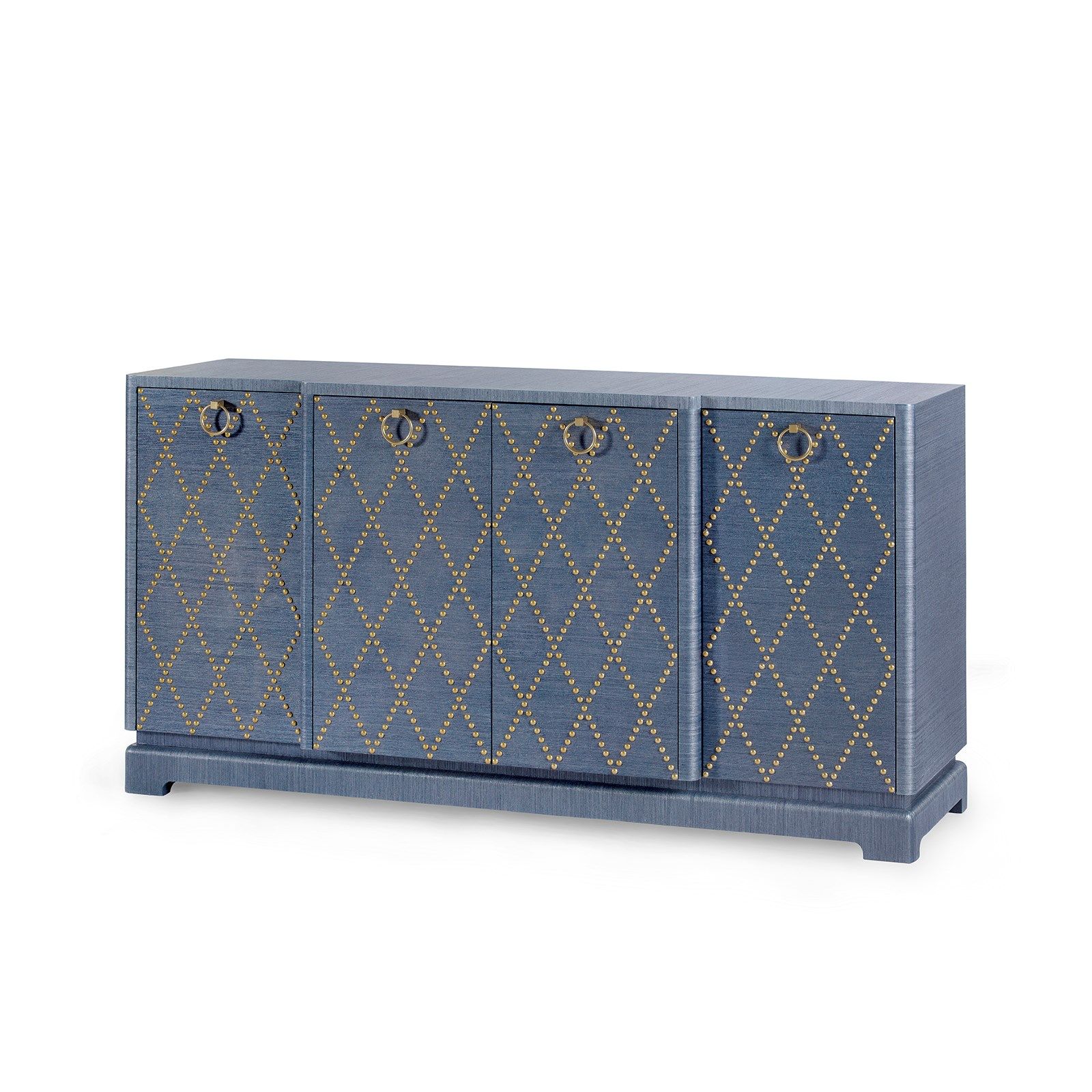 Janak Large Cabinet, Blue Default TitleCabinet Bungalow 5  Default Title   Four Hands, Burke Decor, Mid Century Modern Furniture, Old Bones Furniture Company, Old Bones Co, Modern Mid Century, Designer Furniture, https://www.oldbonesco.com/