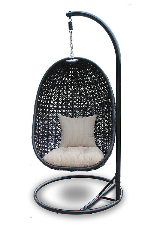 Nimbus Outdoor Hanging Chair Outdoor Chair Harmonia Living     Four Hands, Burke Decor, Mid Century Modern Furniture, Old Bones Furniture Company, Old Bones Co, Modern Mid Century, Designer Furniture, https://www.oldbonesco.com/