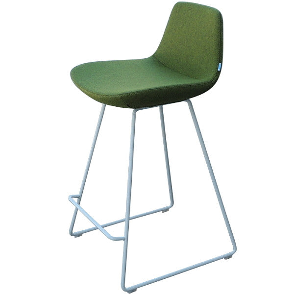 Pera Stool Counter HT 24" GreenBar Stool Nuans  Counter HT 24" Green   Four Hands, Burke Decor, Mid Century Modern Furniture, Old Bones Furniture Company, Old Bones Co, Modern Mid Century, Designer Furniture, https://www.oldbonesco.com/