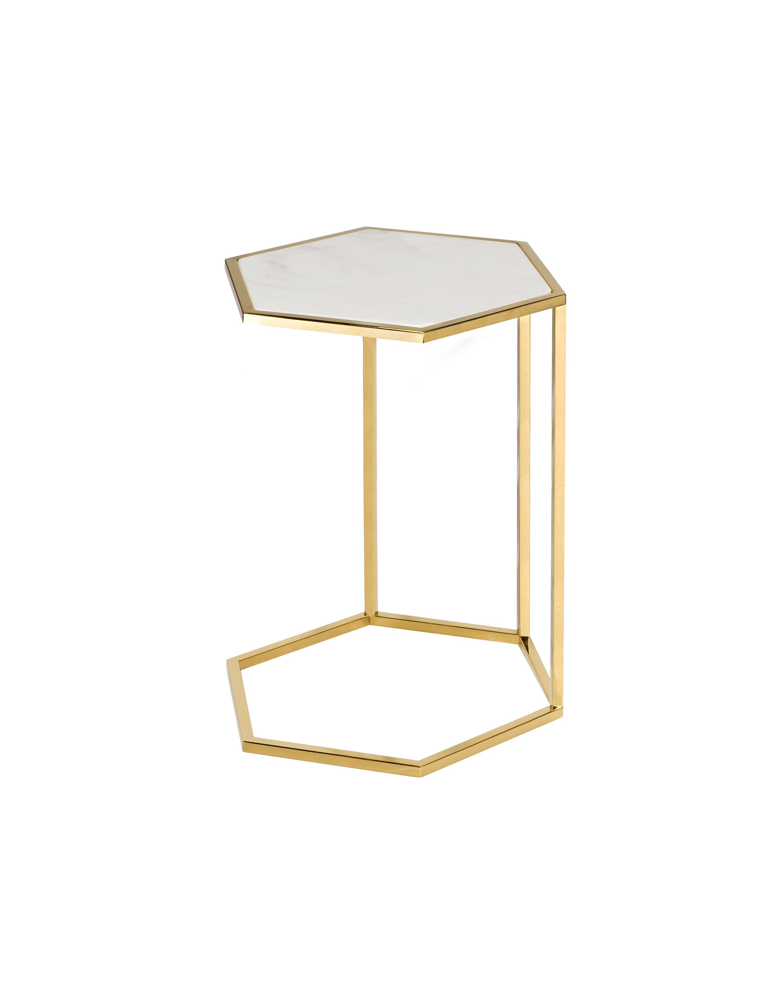 Hex C Side Table side table Lievo     Four Hands, Burke Decor, Mid Century Modern Furniture, Old Bones Furniture Company, Old Bones Co, Modern Mid Century, Designer Furniture, https://www.oldbonesco.com/