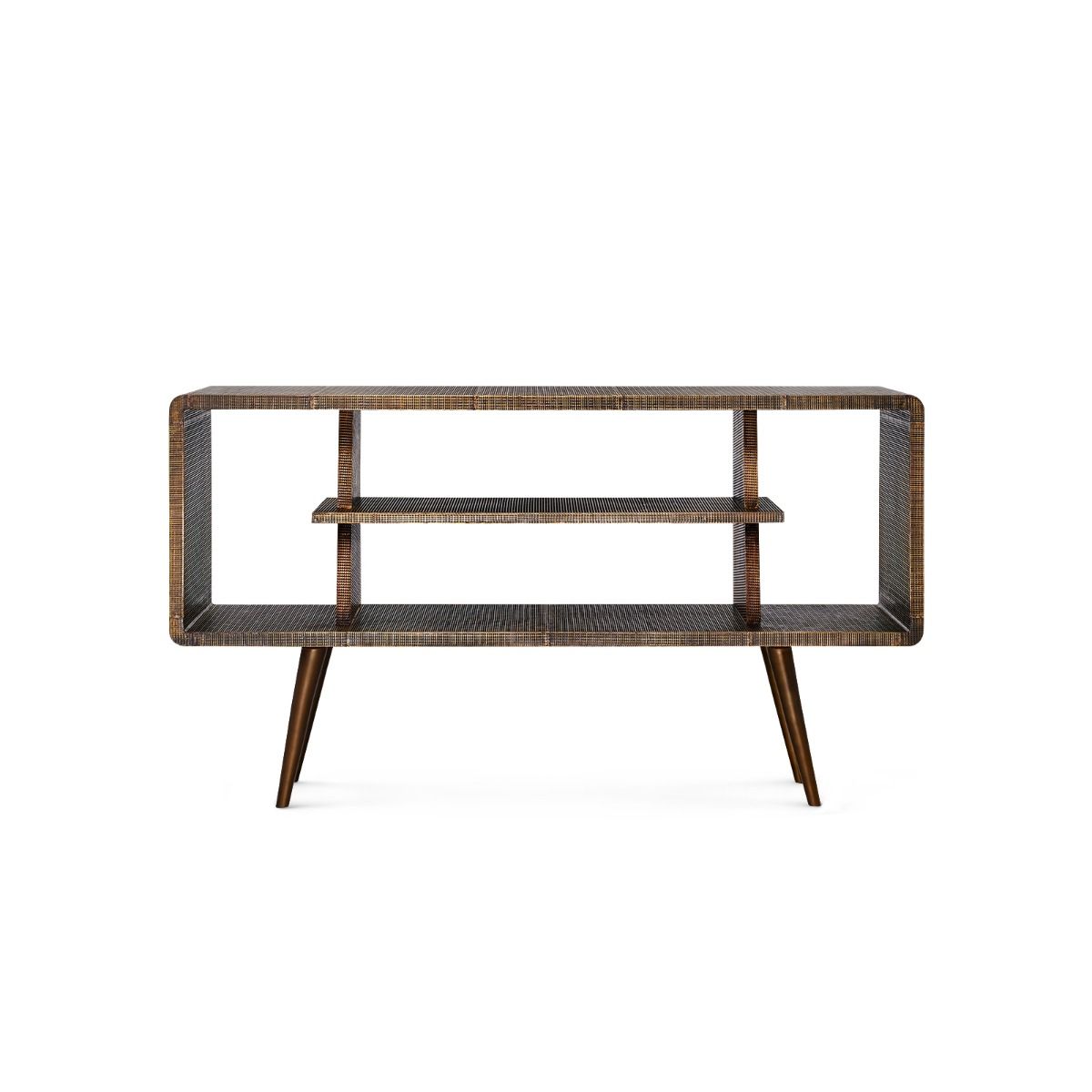 Verra Console, Antique Brass Desk Bungalow 5     Four Hands, Burke Decor, Mid Century Modern Furniture, Old Bones Furniture Company, Old Bones Co, Modern Mid Century, Designer Furniture, https://www.oldbonesco.com/